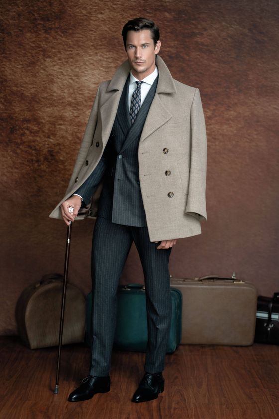 manteau sur mesure caban beige manteau sur mesure caban beige