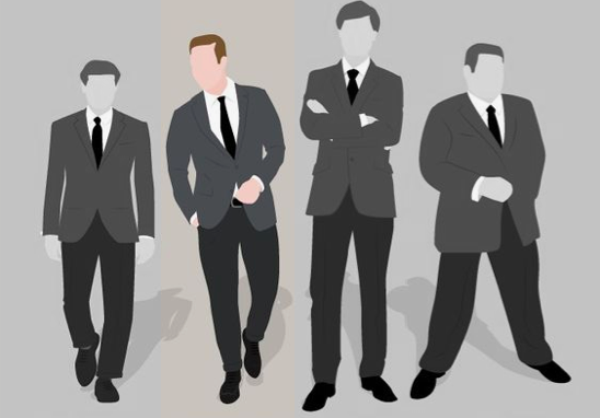 Costume sur mesure - costume taille athlétique - Tailor Trucks
