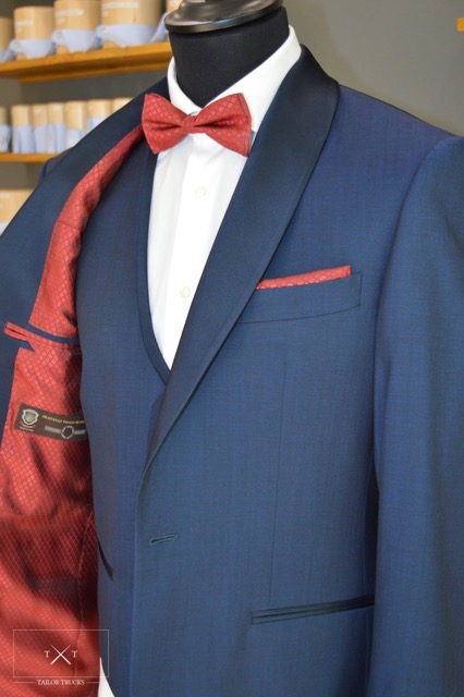 Costume sur mesure - costume 3 pièces bleu - Tailor Trucks