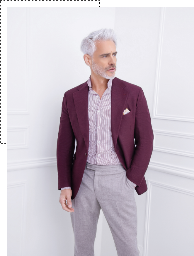 veste bordeaux
