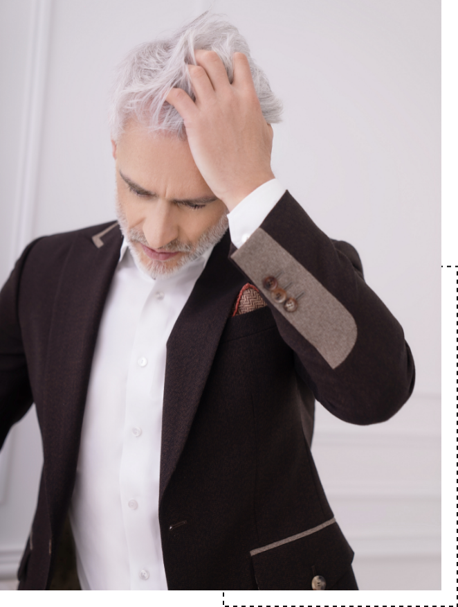 veste marron sur mesure homme