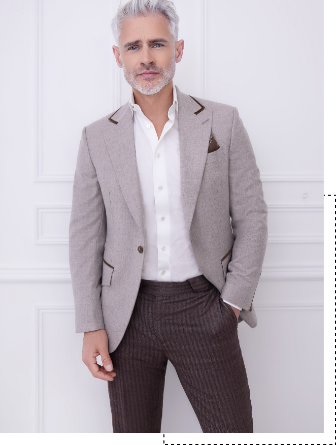 veste signature sur mesure